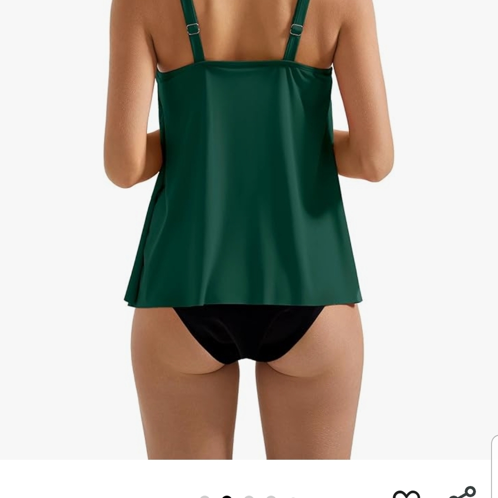 Suuksess Tropical Leaf Tankini Swimsuit Set - Picture 10 of 10